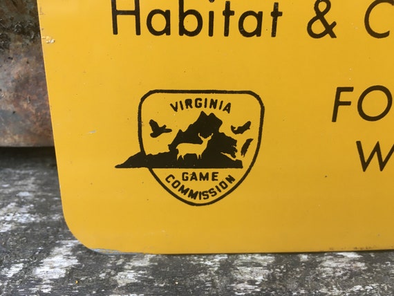Original Vintage Metal Sign 6x9 National Forest Land U.S. Forest
