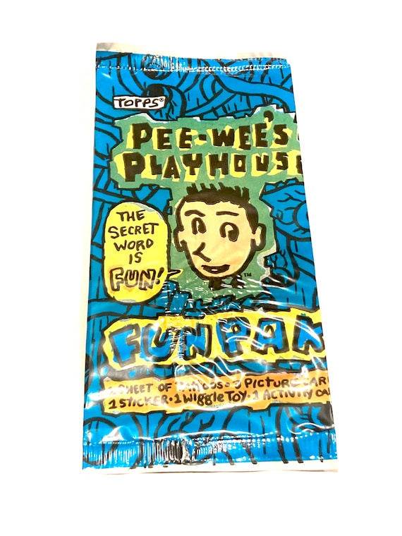 Price per Pack Original Vintage Pee Wee Playhouse Pee Wee Herman