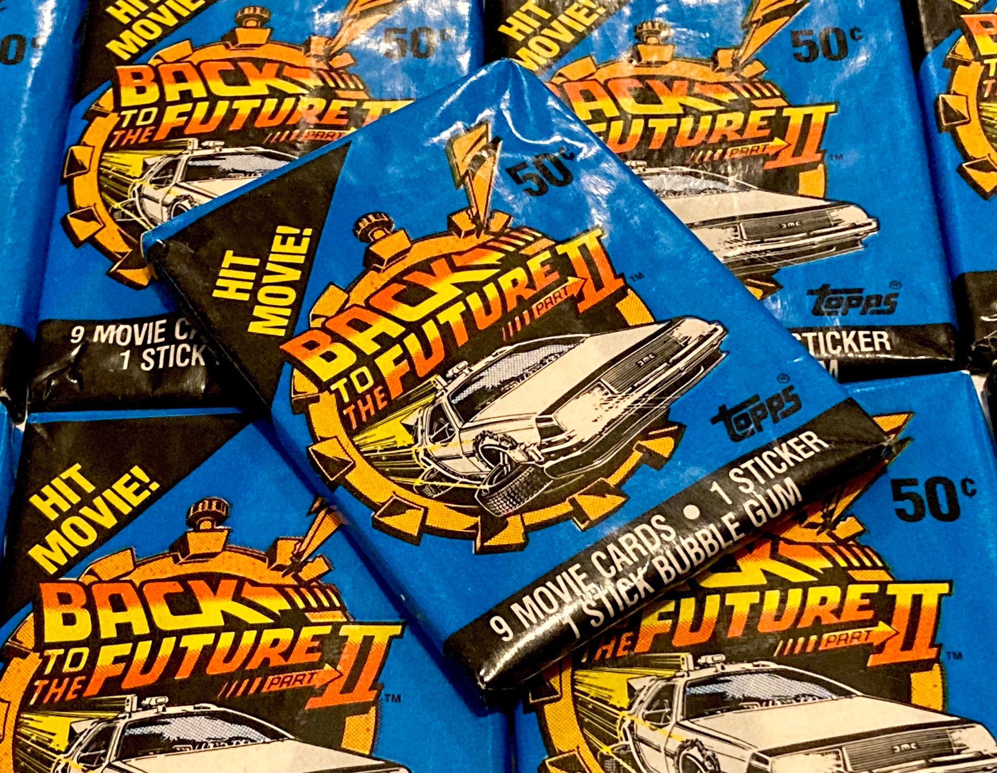 BACK TO THE FUTURE Ⅱ／toppsトレーディングカード88枚 1989 Topps