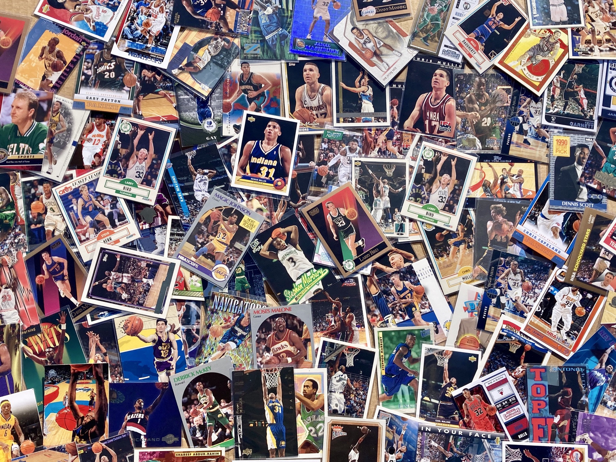 Basketball Cards 1990s to Modern Random Lots of NBA Basketball