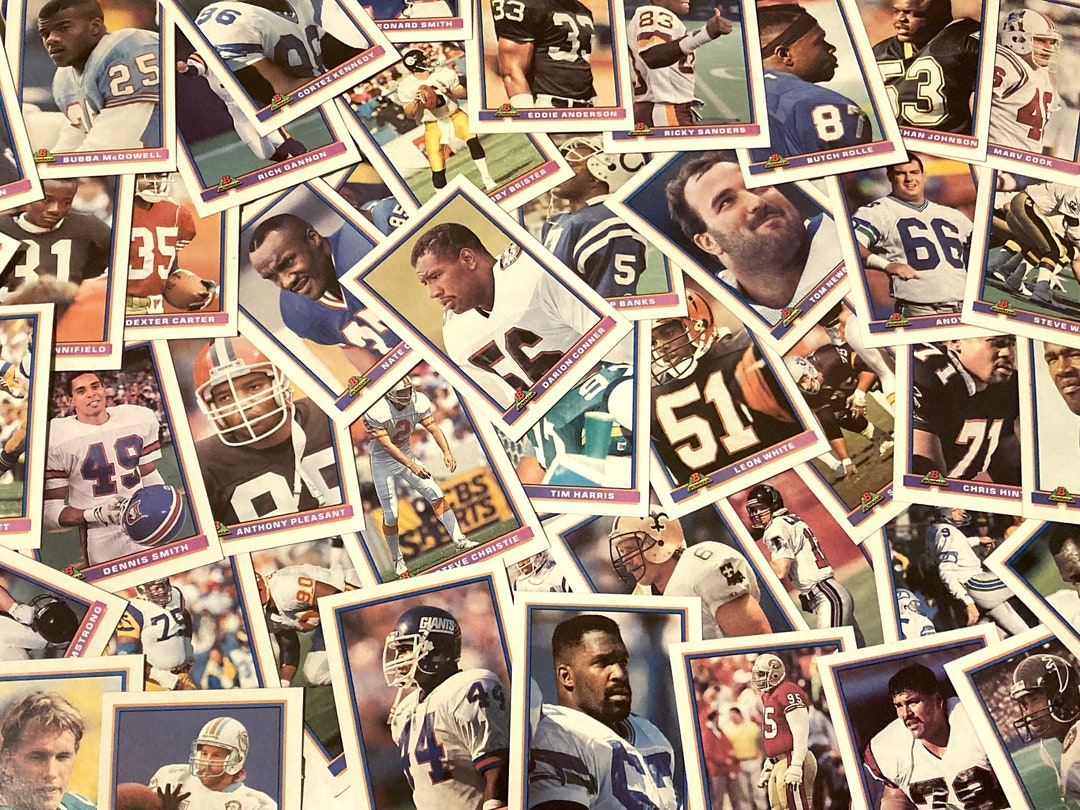 Vintage Football Cards 1991 Bowman NFL Cards Wholesale Sports Card