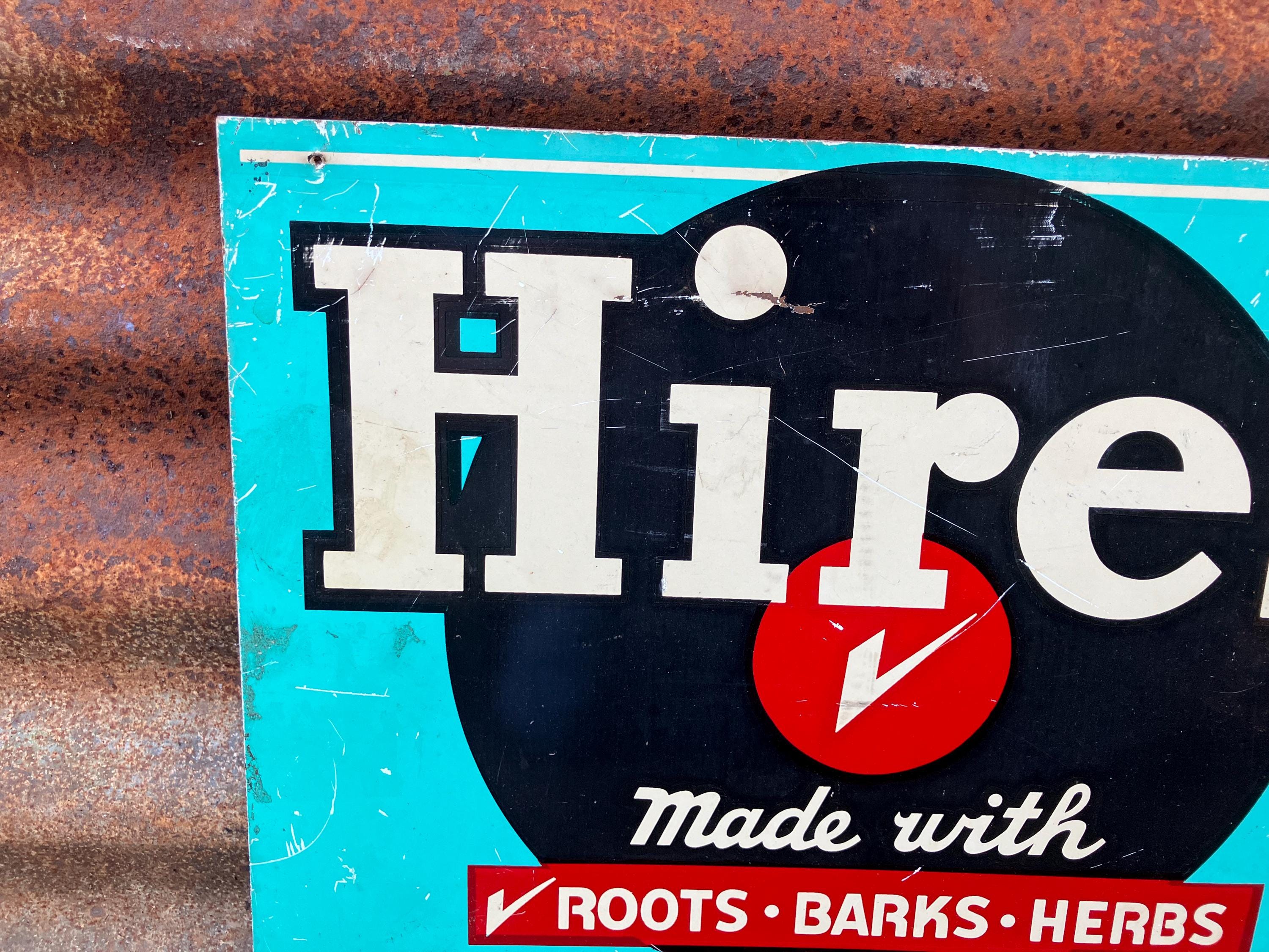 Hires Root Beer Sign Vintage Old Metal Advertising Sign Soda Pop