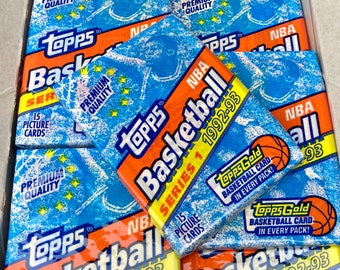 4 packs of 1990-1991 NBA Hoops Series II vintage basketball cards. 15 cards per pack. The official NBA Basketball Card. Jordan? Barkley?