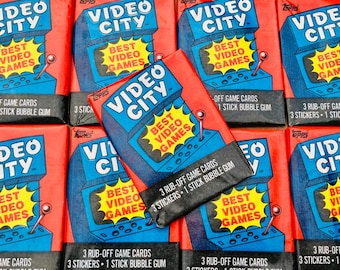 Factory Sealed Box of Zap Pax Vintage Video Game Trading Cards. 36
