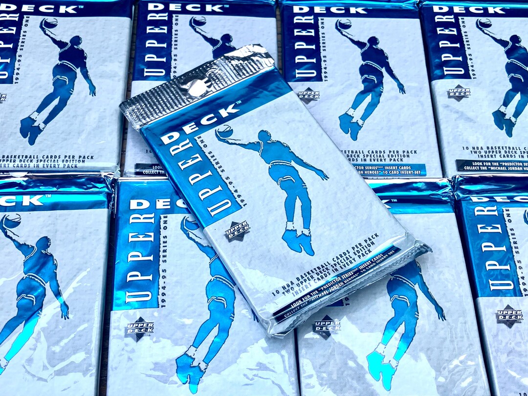 Vintage Basketball Cards Upper Deck NBA 1994 1995 Pack of Cards