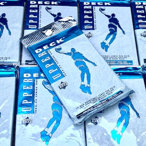 Vintage Basketball Cards Upper Deck NBA 1994 1995 Pack Of Cards Unopened Pack Cards 90s Jordan Foil Pack 1990s Nostalgic