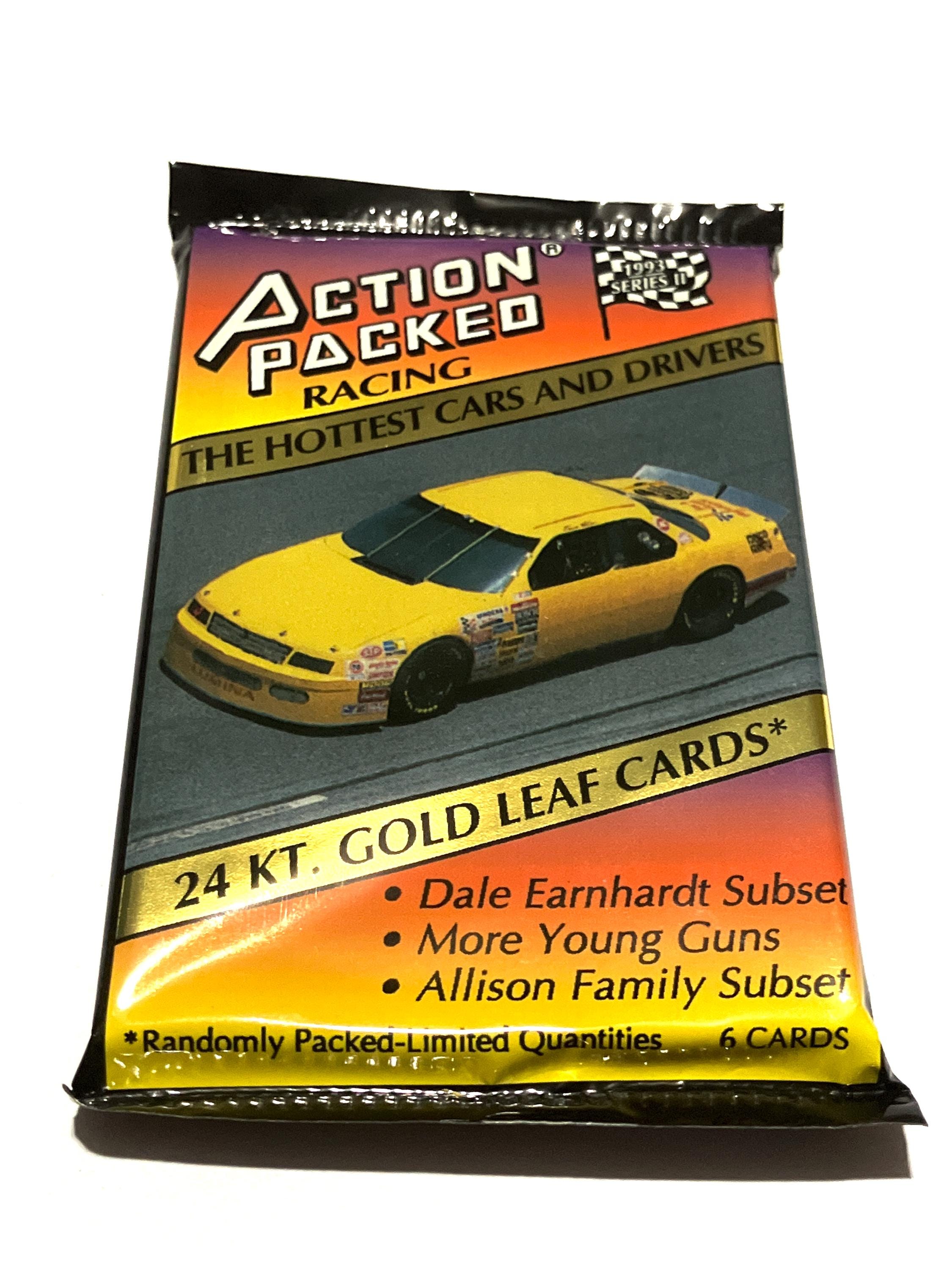 Vintage 1993 NASCAR Trading Card Pack: Action Packed Series 2 - Etsy