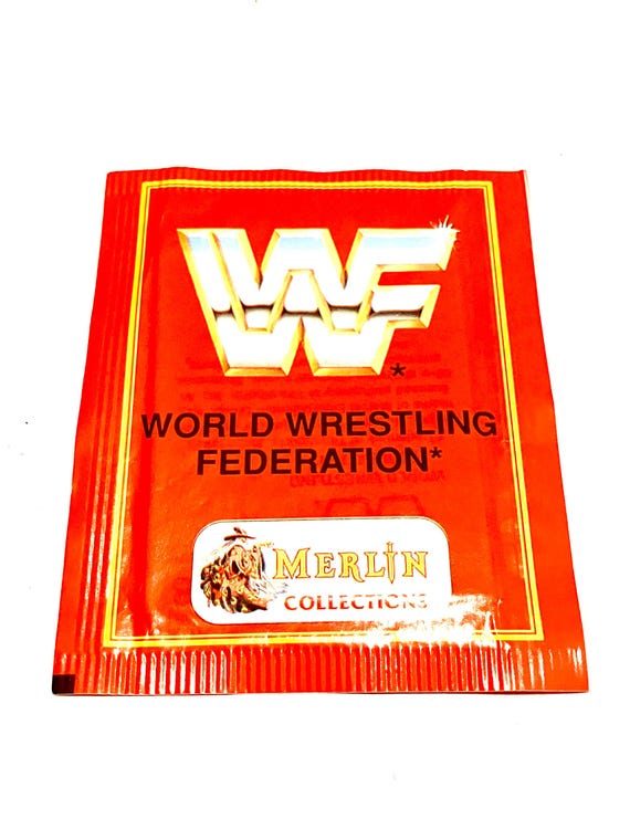 WWF Wrestling Cards Vintage Sticker Album Cards 1992 WWE World