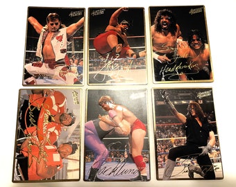 Choice of Wrestling Cards Shawn Michaels, Yokozuna, Head Shrinkers, Bushwackers, Backlund, Undertaker  Action Packed Trading Cards 1994 WWE