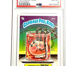 Vintage Garbage Pail Kids Card Scary Carrie 25b Original Series 1