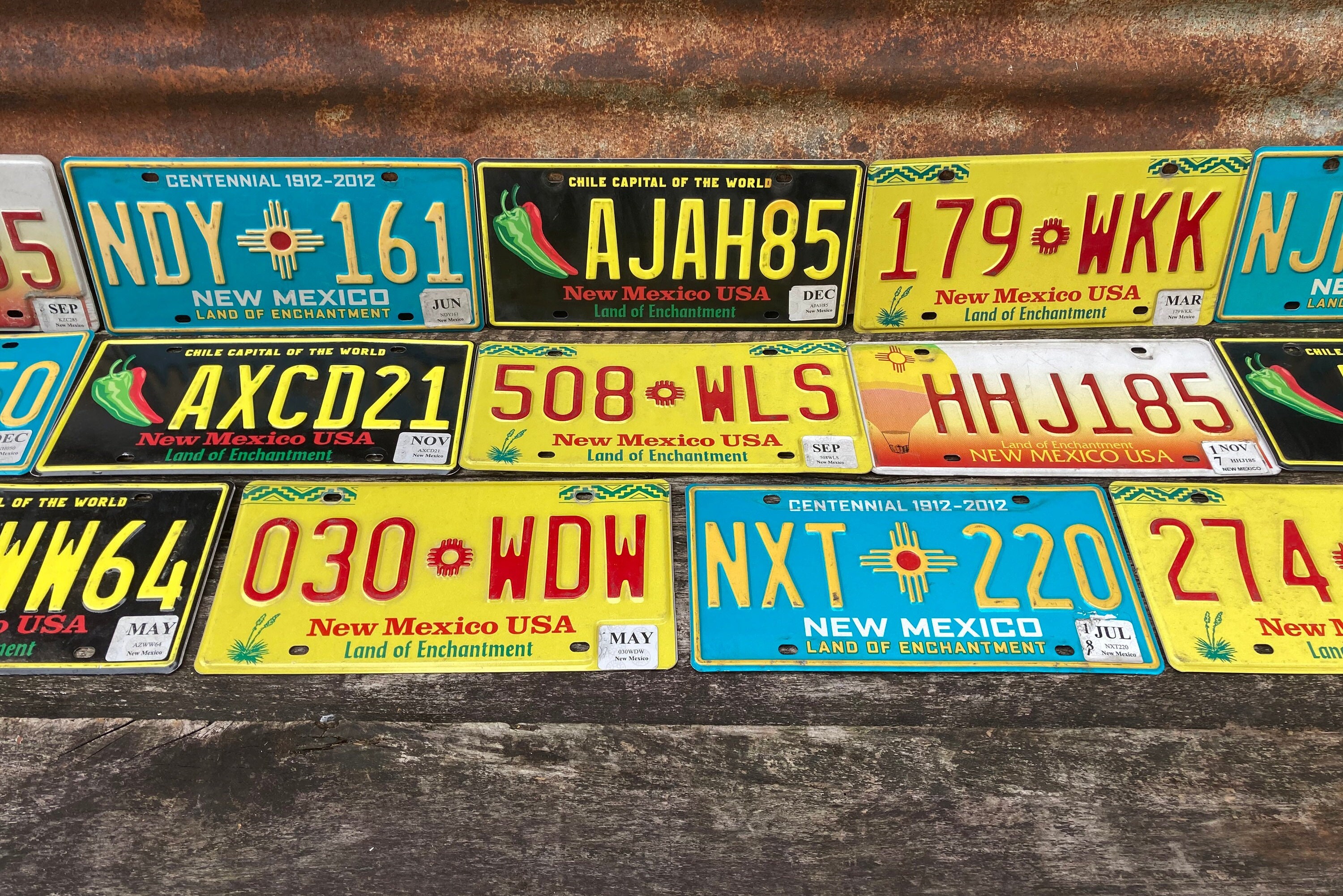 New Mexico Chile License Plate ubicaciondepersonas.cdmx.gob.mx