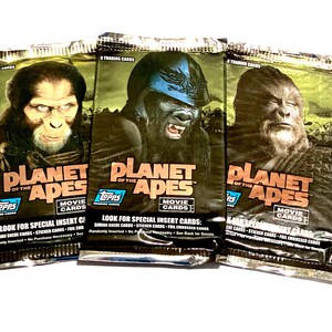 Planet of the Apes Trading Cards - Etsy