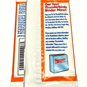 Thunderbirds Are Go Pack of Trading Cards Pro Set Factory Sealed Space Show Trading Card image 3