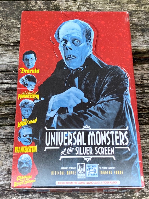 Vintage Universal Monsters of the Silver Screen Pack of Cards
