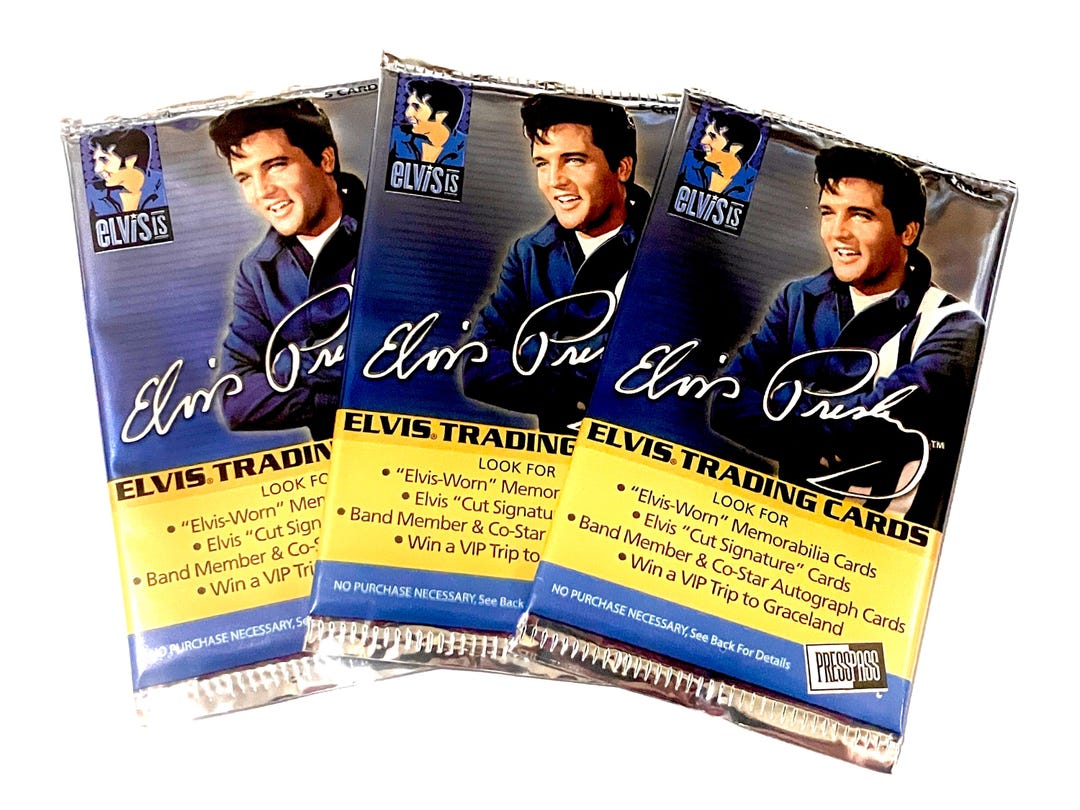 rare elvis presley trading cards 16 ELVIS PRESLEY TRADING 1970s Trading Cards – BestLittleHoardHouse main image 1