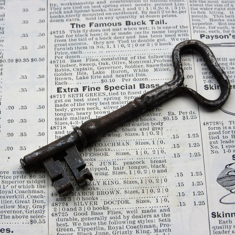 Antique Old Keys for Sale Etsy