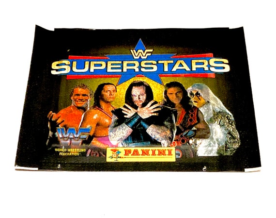 Pack of Vintage WWF Album Sticker Cards Wrestling Panini 1997