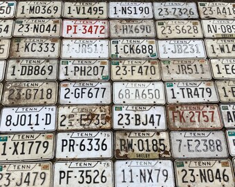 Custom California Yellow Personalized License Plate – 1950s Style – Any Text – Made In USA