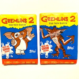 Vintage Gremlin 1 Trading Cards - Etsy