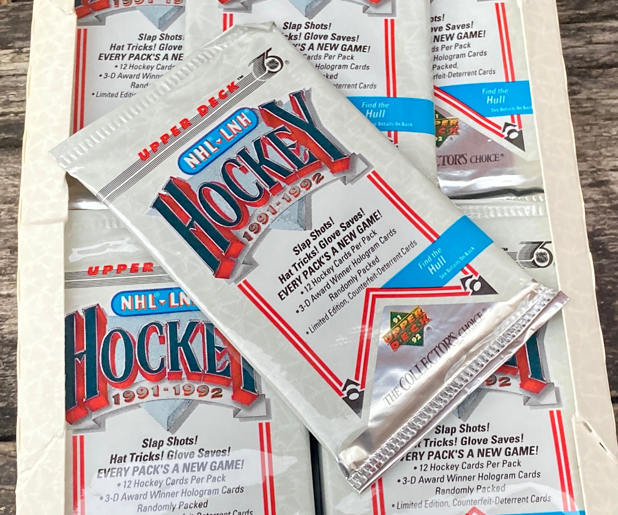 超歓迎 91-92 DECK UPPER NHL Hull 踏みつけ The Find HOCKEY 果物