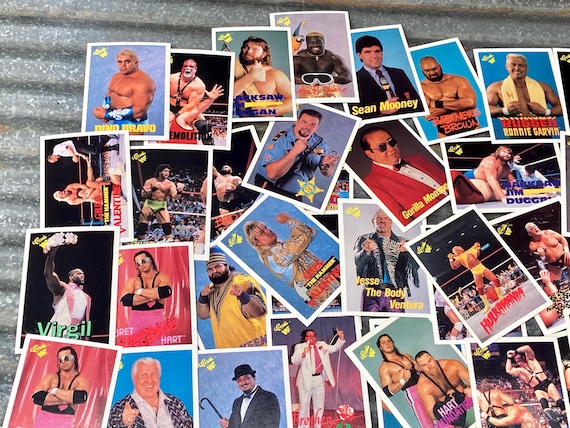 rare wrestling cards 1985 WWF RARE Topps Trading Cards Wrestling (Lot Of 10) Most In NM  Condition WWE