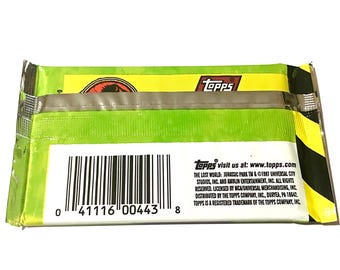 Jurassic Park Lost World Movie Cards Topps Unopened Pack of