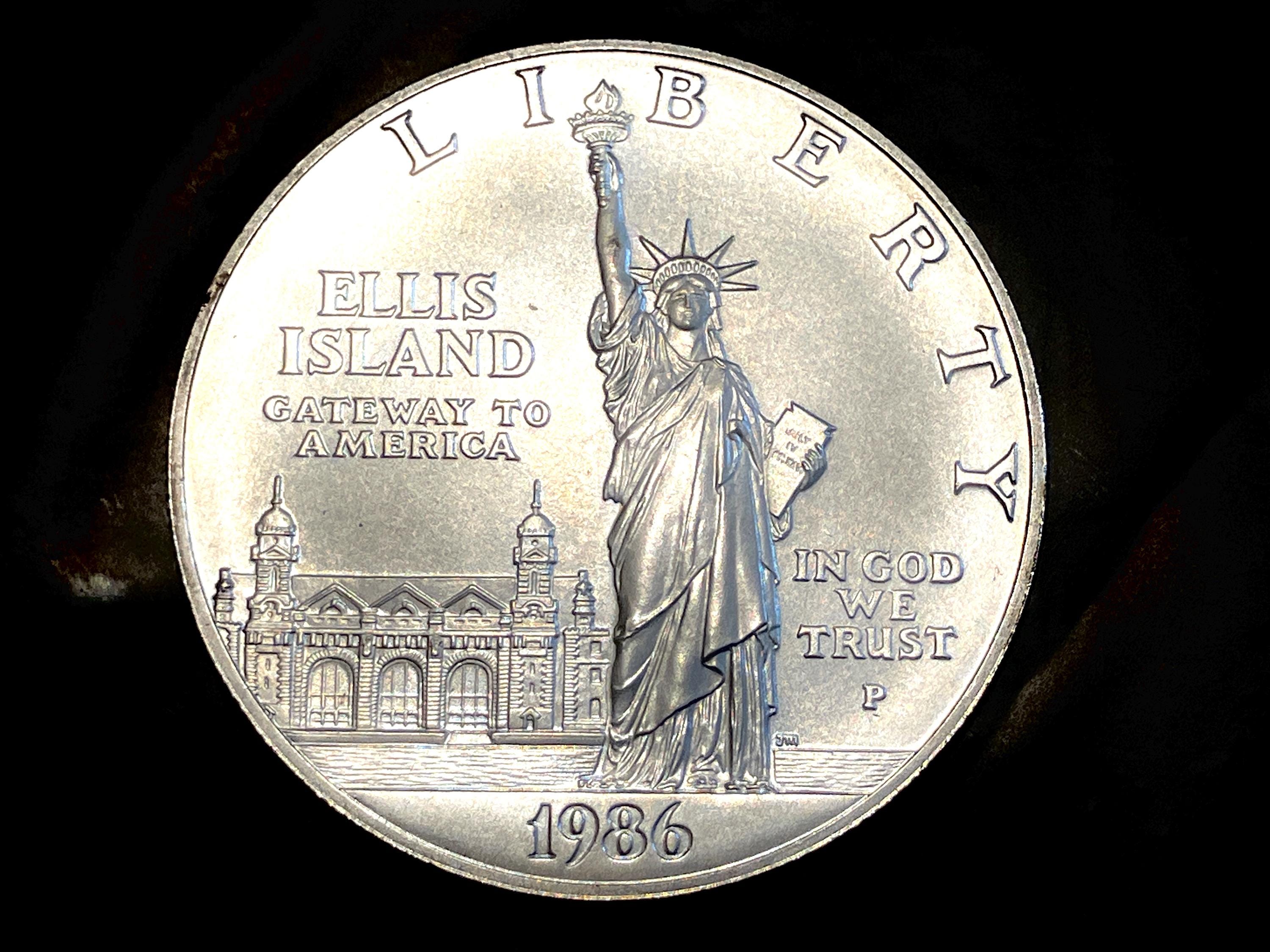 Ellis Island 1986 Liberty Coin - Etsy