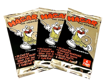 カードダスその他 Razor Chromium Trading Cards Series 1 4 Packs of Everette Hartsoe's Razor Vintage Chromium Trading Cards