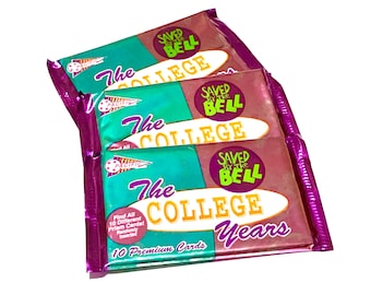 Saved by The Bell: College Years Trading Cards - 1994 Sealed Pack