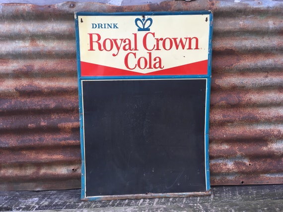 人気色 ROYAL CROWN COLA サイン 看板 USAビンテージ | temporada.studio