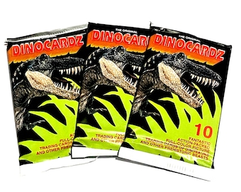 Dino トレカ The Original Dinocardz Packs Vintage 1992 Dinosaur Card Pack Dino