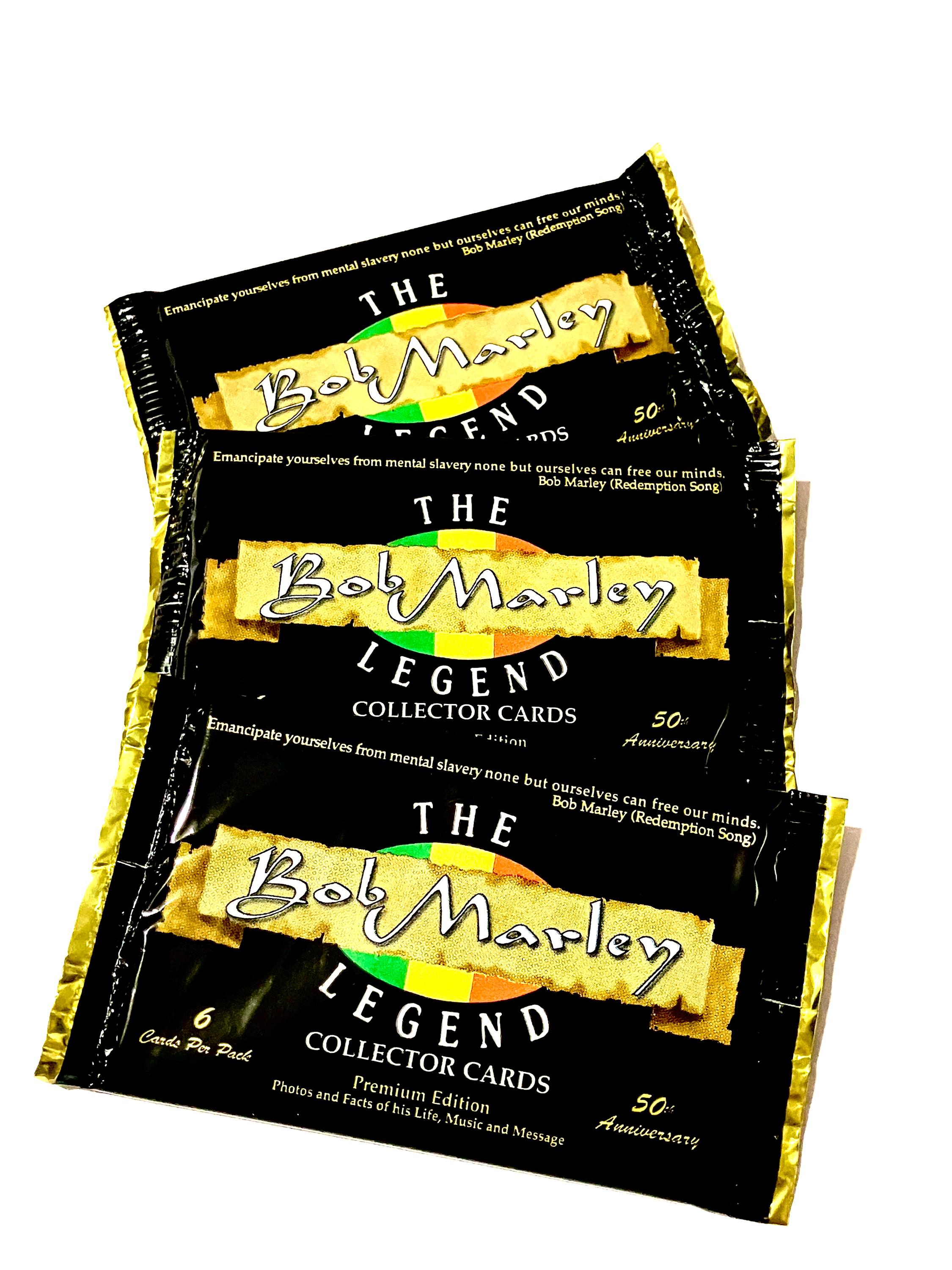 Authentic the Bob Marley Band Trading Cards Unopened Packs of