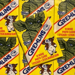 Vintage Gremlin 1 Trading Cards - Etsy