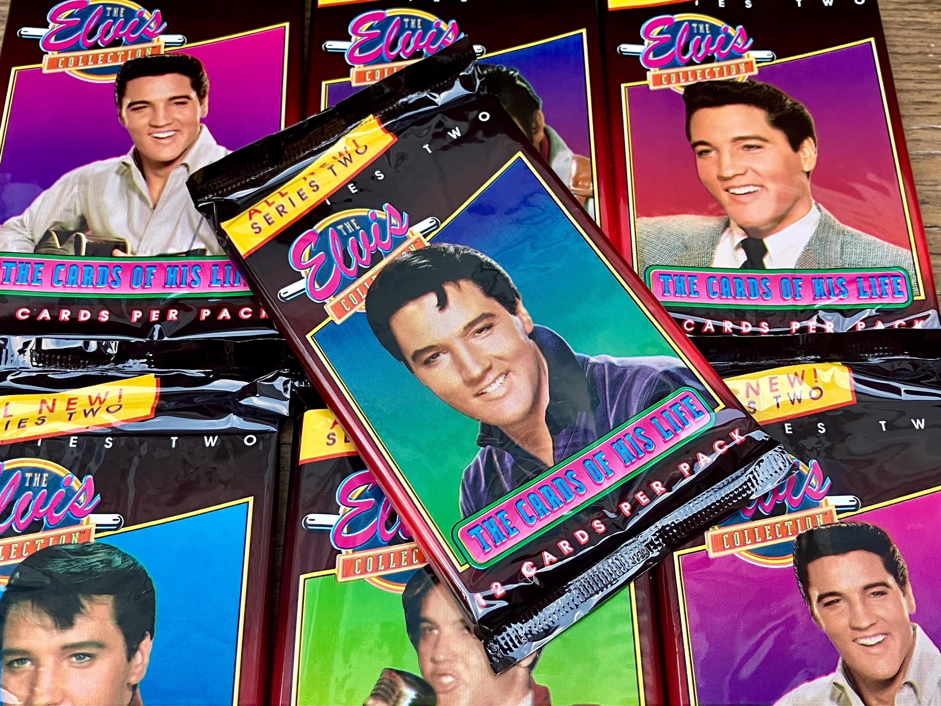 Elvis Presley Cards Series 2 Price per Pack (1) the King Elvis