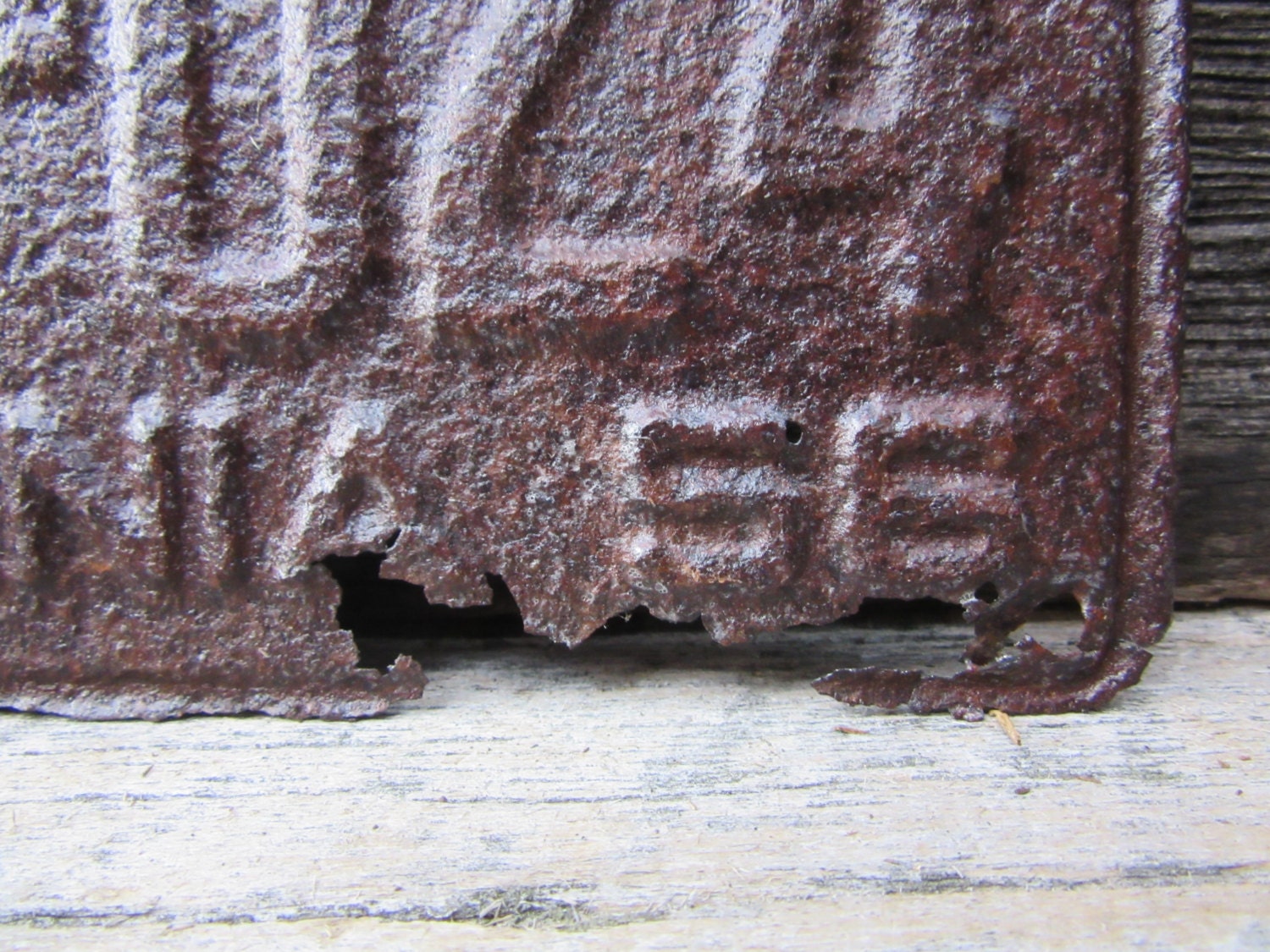 Virginia License Plate Vintage License Plate Rusty VTG 1956 | Etsy