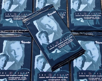 X-files Season 8 Complete Set of 90 Vintage Trading Cards in