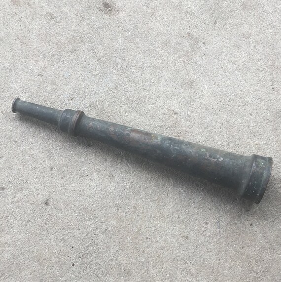 Large 12 Inch Antique Brass Hose Faucet Handle Old Metal Etsy
