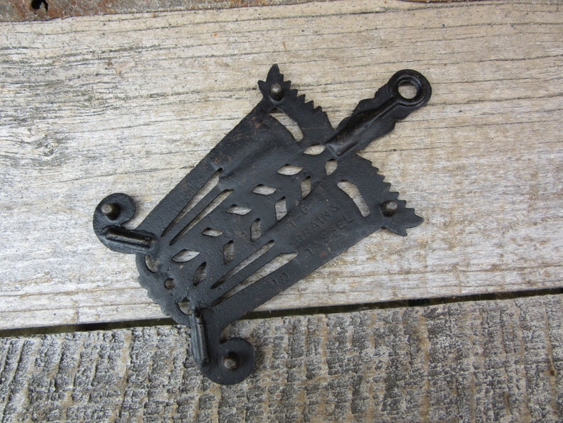 REDUCED Vintage Cast Iron Metal Trivet 1990s Era Trivet Etsy