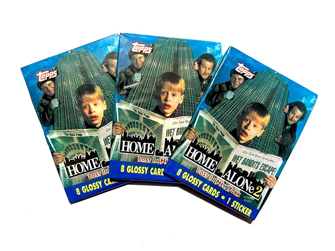 Home Alone 2 Vintage Trading Cards Authentic Pack of Cards 1992