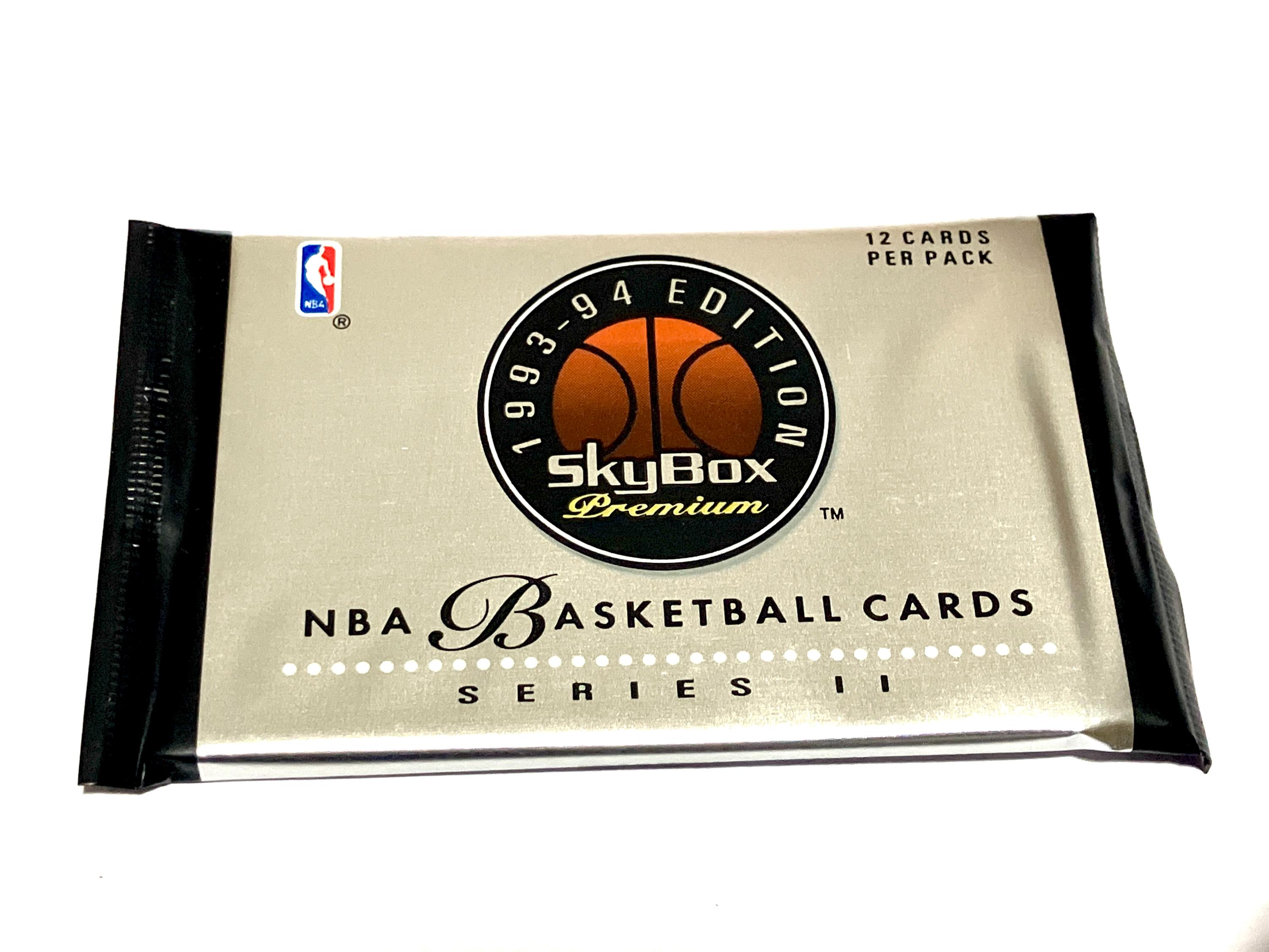 Vintage Basketball Cards Skybox Premium 1993 1994 Series 2 NBA Sky 