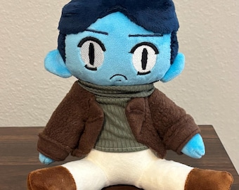 Coat Guy Plushie – “No I’m Not a Human” Inspired Fandom Custom Plush, MADE TO ORDER