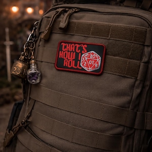 Parche bordado "Así es como me muevo"