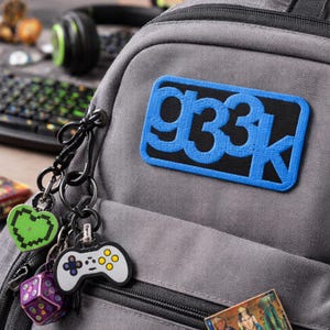 g33k Leetspeak-geborduurde patch