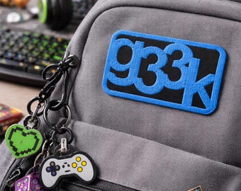 g33k Leetssprech Aufnäher