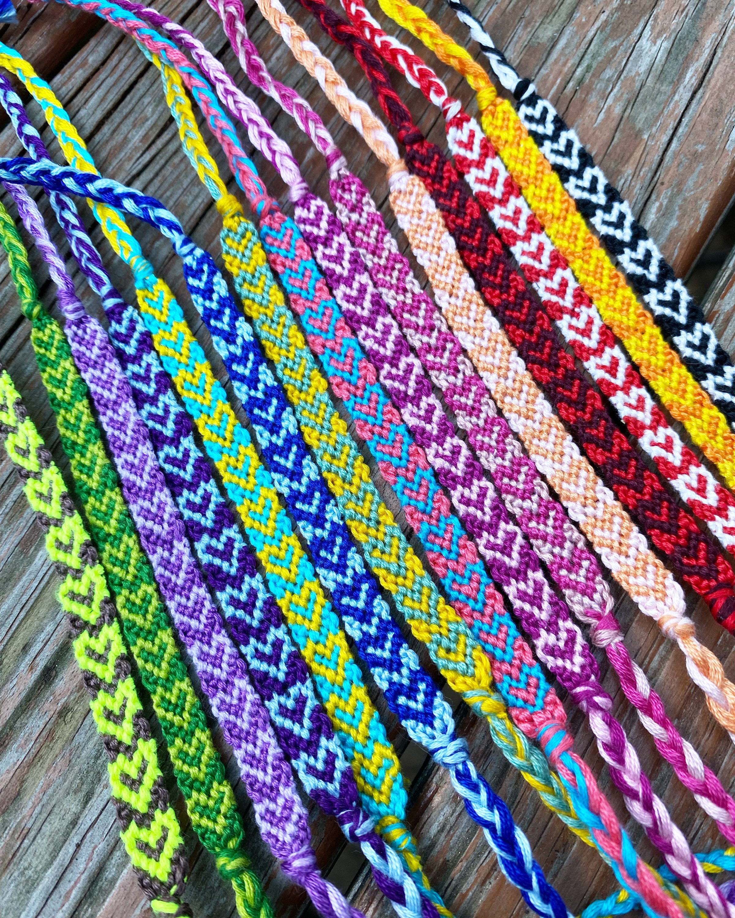 Heart Bracelet Yarn 