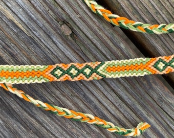 Pale Green Native Friendship Bracelet // VSCO // Handwoven