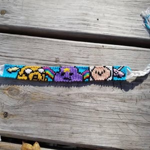 Adventure Time LSP Finn Jake Lady Rainicorn // Friendship Bracelet // Bookmark