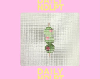 Olive Needlepoint Canvas, Needlepoint Canvas, Pink Needlepoint, Needlepoint Kit, Needlepoint Design, Small Needlepoint Canvas, Olives