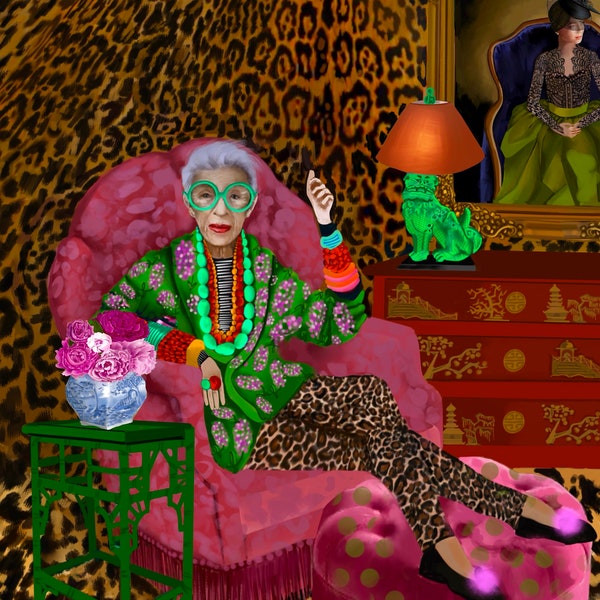 Homage to Iris Apfel, the Queen of Maximalism and Style