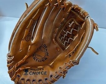Winner's Choice Baseball Glove AA232-26 Top Grain Leather Brown LEFT HT  VGC